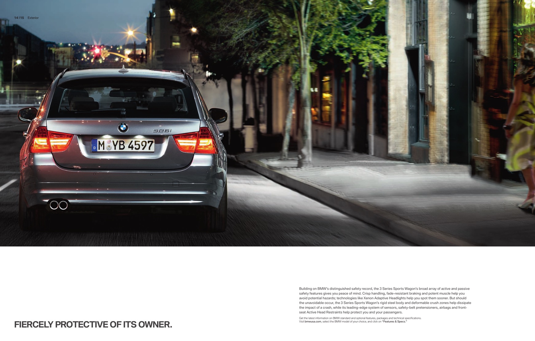 2012 BMW 3-Series Wagon Brochure Page 14